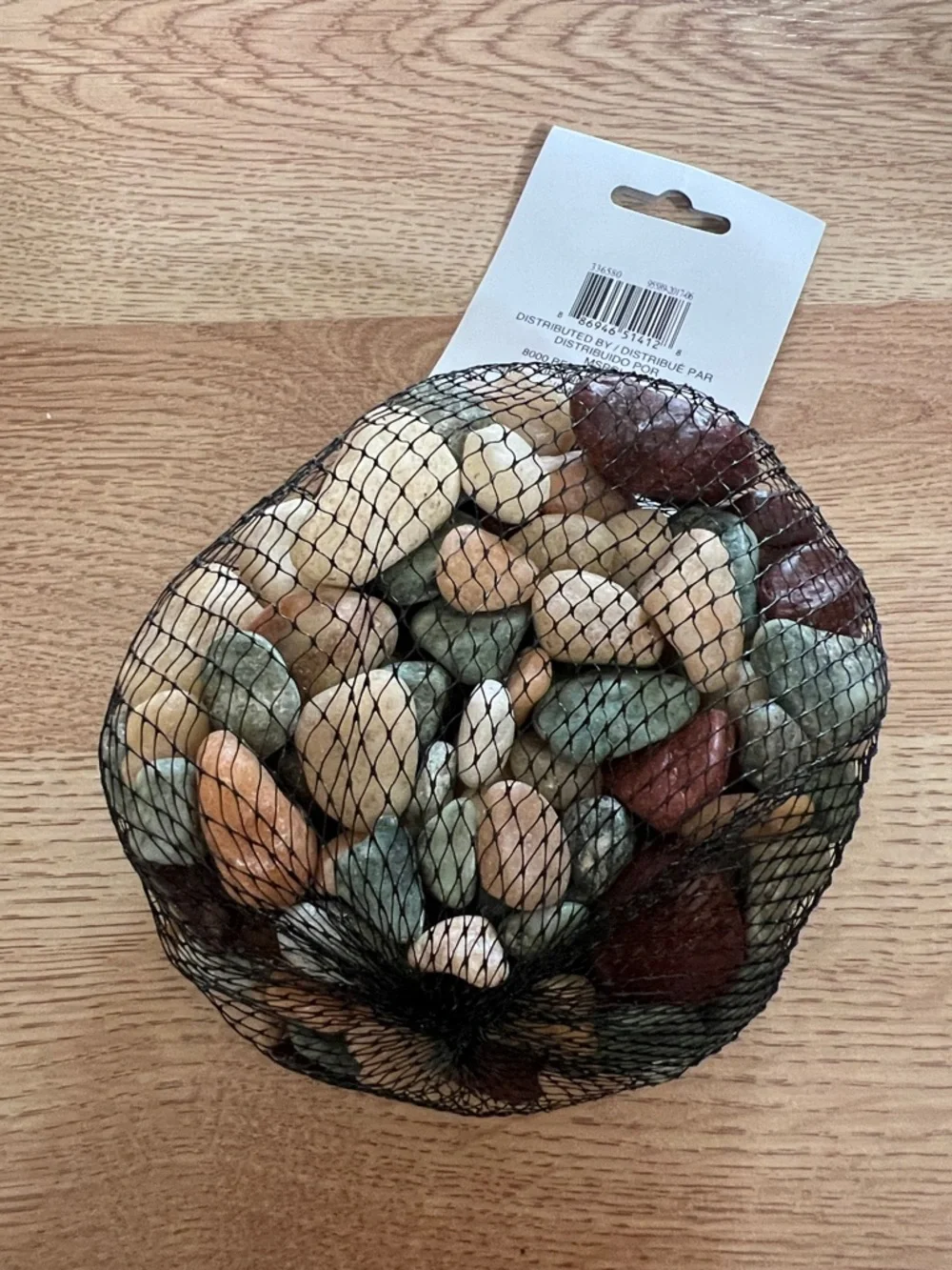 Ashland River Rock Decorative Fillers - Green, Brown, Tan, Cream, Gray cottage - Picture 2 of 2